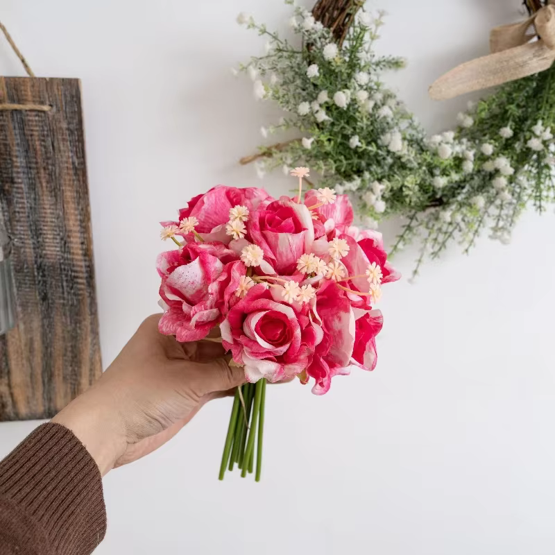 Bouquet de roses irritables