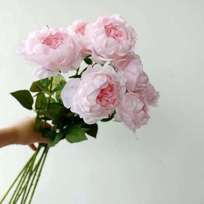 Fleurs de pivoines artificielles nouvelle collection hydratant toucher réel décoration de maison salon fête de mariage