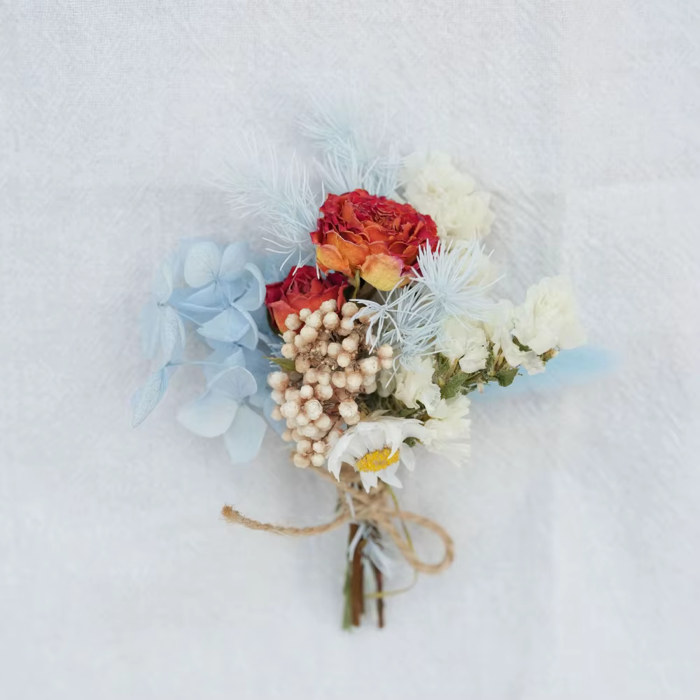 Bouquet de fleurs séchées de haute qualité