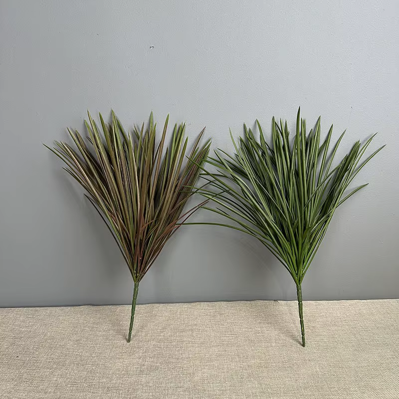 4 pièces de plantes artificielles en plastique