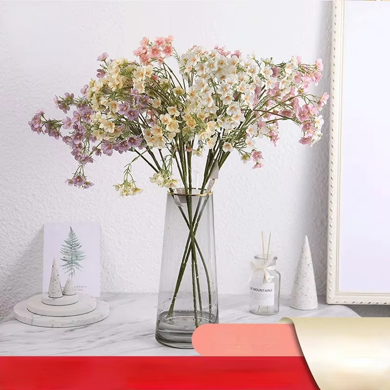 Fausses fleurs Gypsophila artificielles en soie