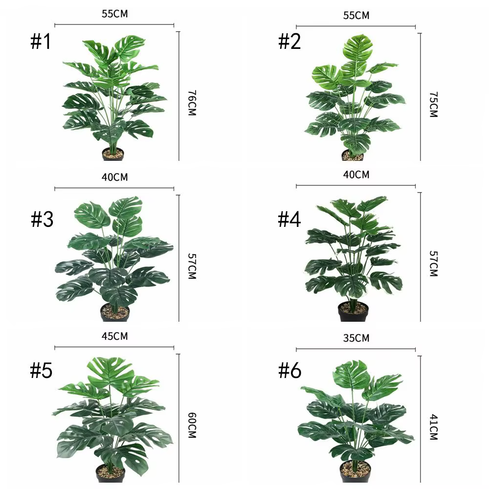 Branches de Palmier Tropicales Vertes