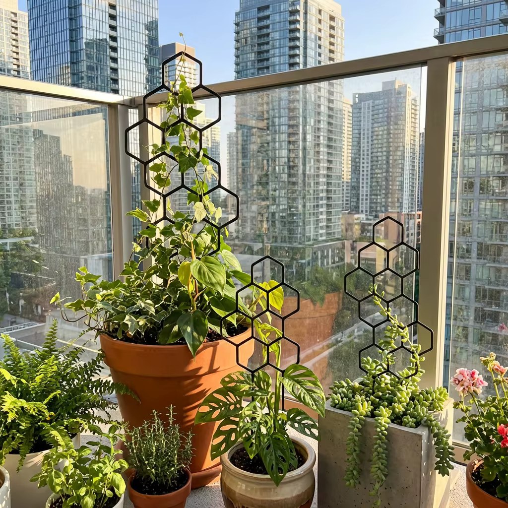 Deux supports de formation pour plantes grimpantes