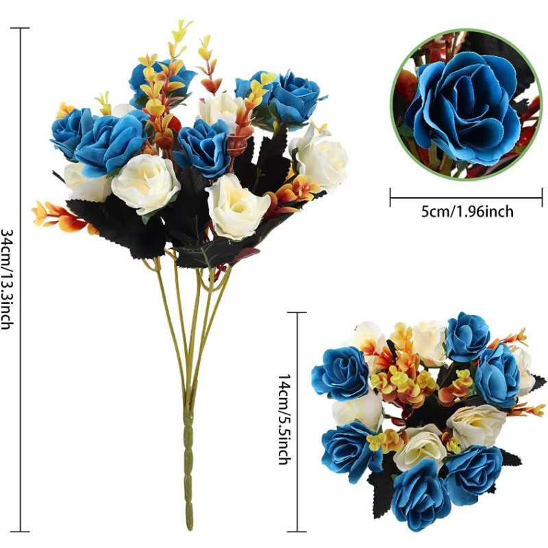 Roses artificielles pour mariage