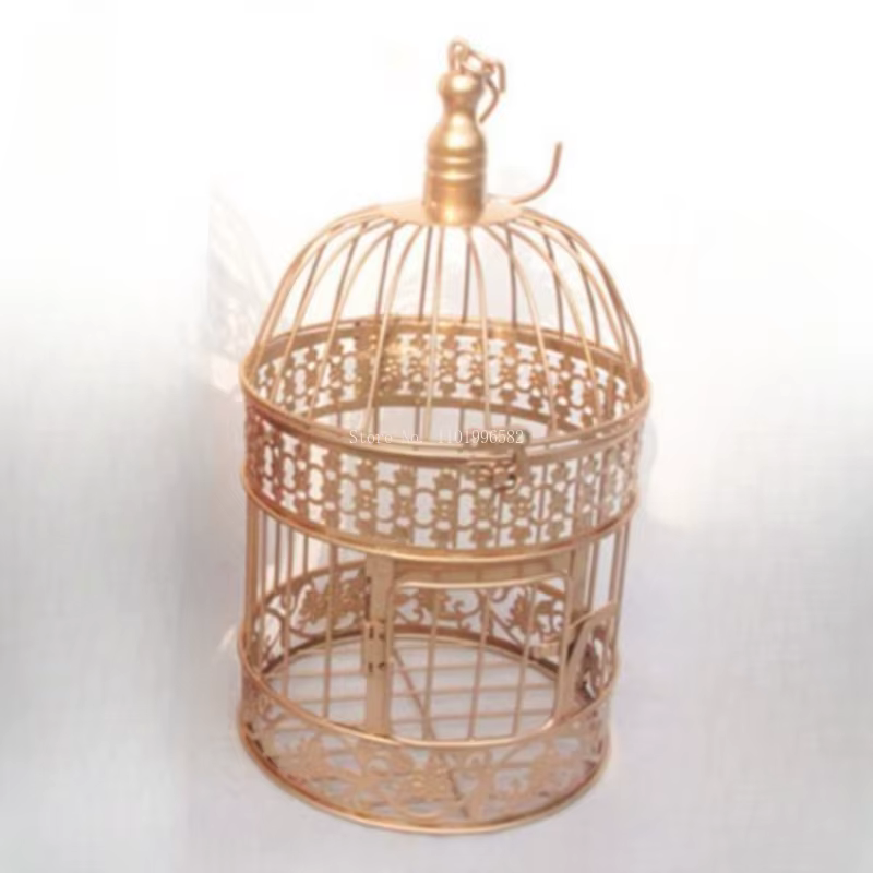 Cage à oiseaux en fer de style européen
