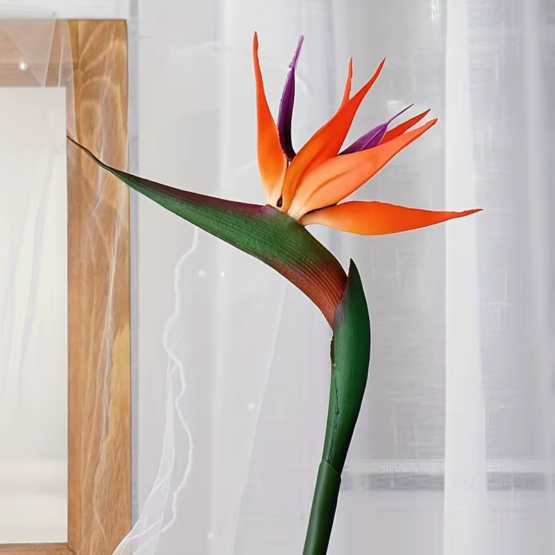 Fleurs artificielles d'oiseau du paradis
