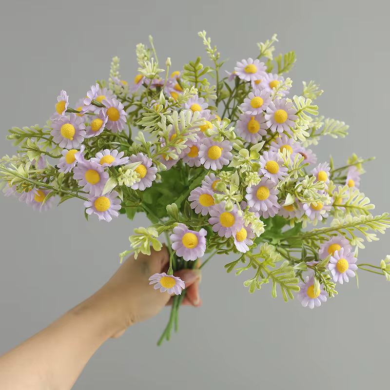Bouquet de marguerites artificielles pour décoration de maison