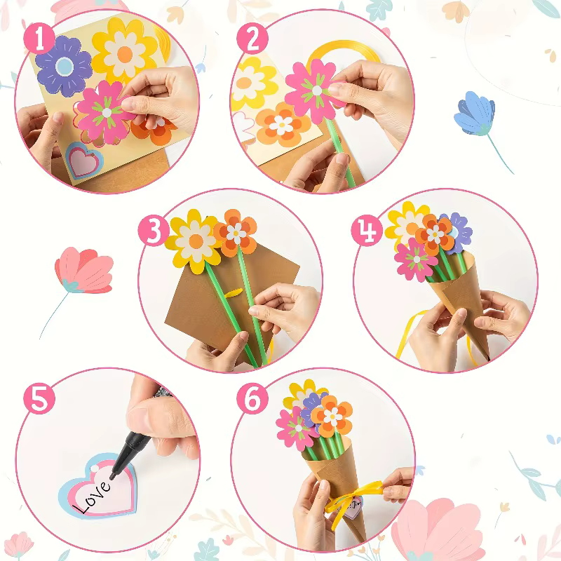 Kit de Bouquet de tournesol DIY