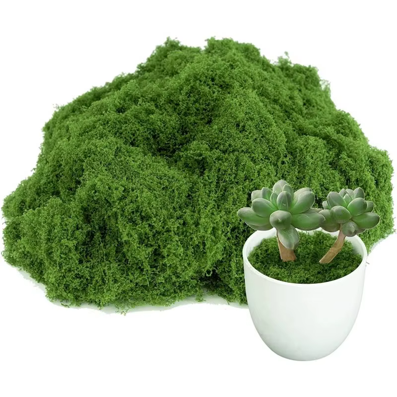 4X Faux mousse artificielle pour plantes d'intérieur