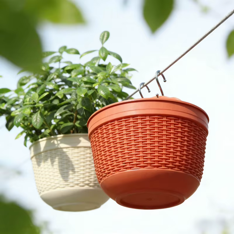 Pot de fleurs suspendu pour balcon