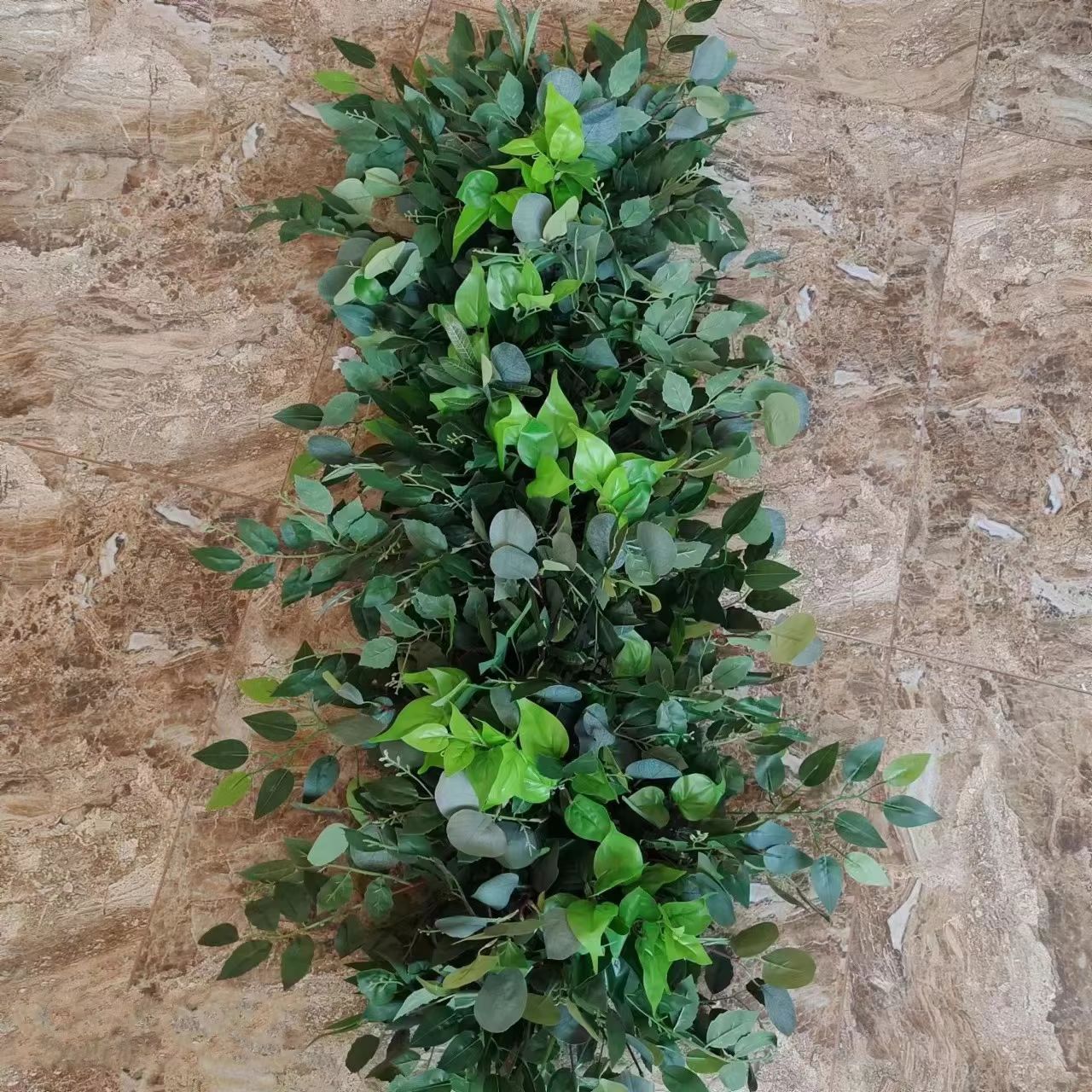 Boule de Plantes Artificielles pour Décoration de Mariage, Décor de Chemin, Plantes Vertes, Boule de Fleurs de Table, Nucleement d'Extérieur
