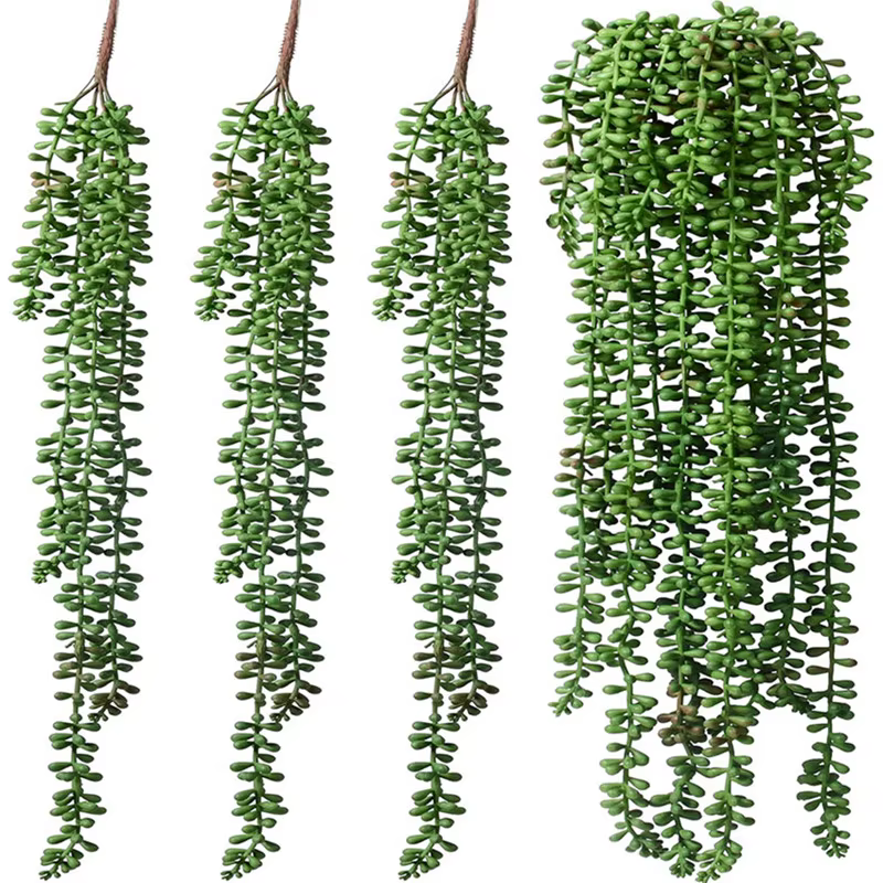 Plantes artificielles en plastique