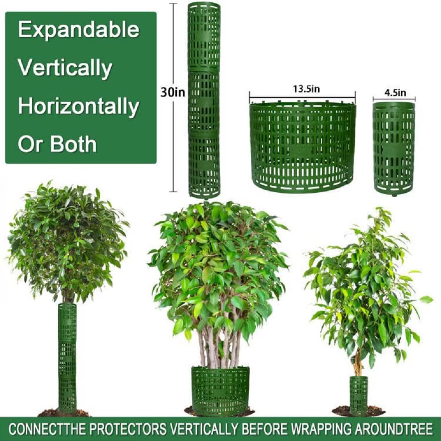 Protecteurs de tronc de plantes