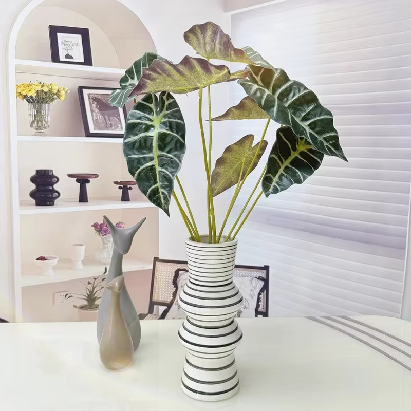 Plantes vertes artificielles décoratives pour mariage
