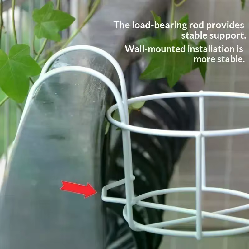 Supports en fer pour plantes suspendues