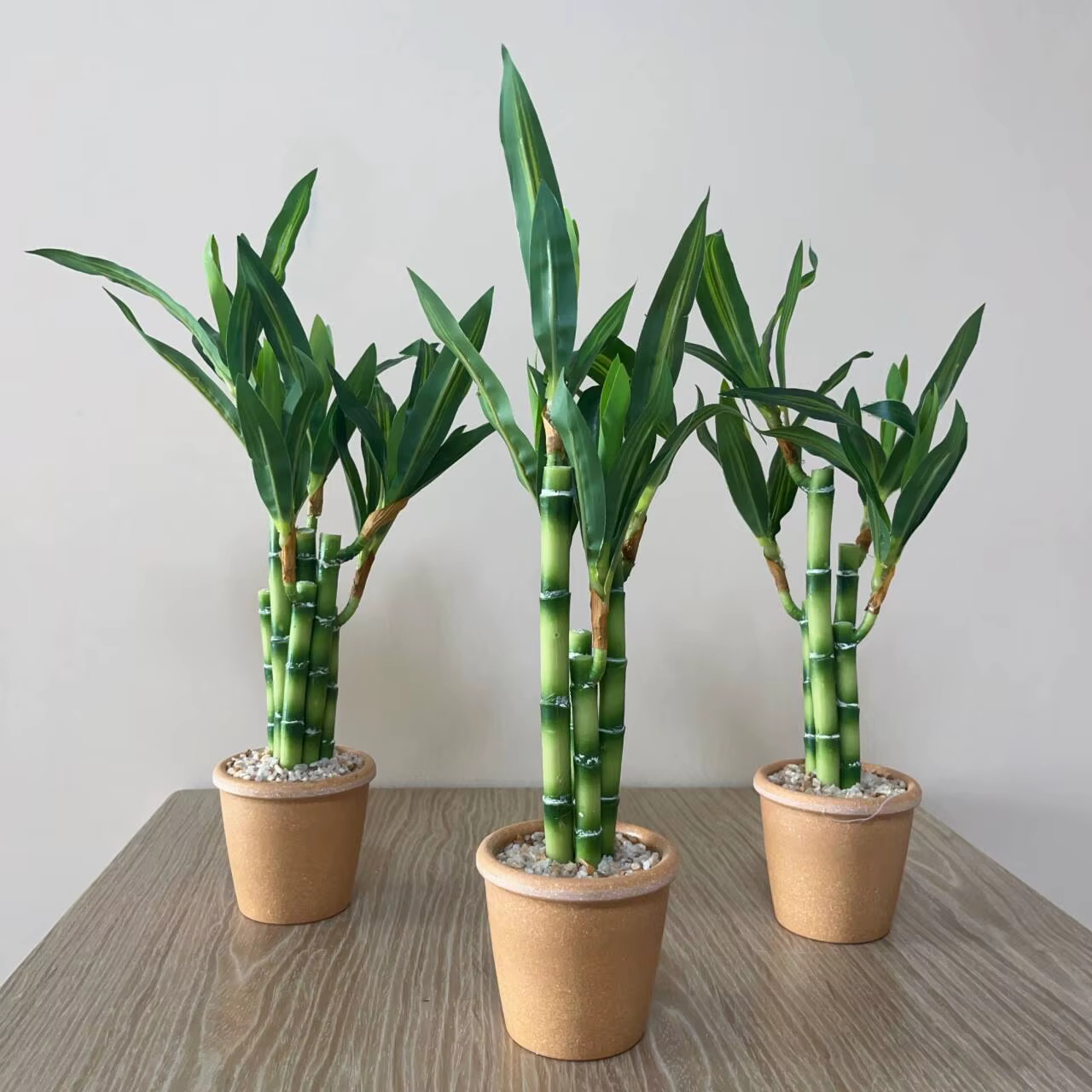 Plante artificielle en bambou porte-bonheur
