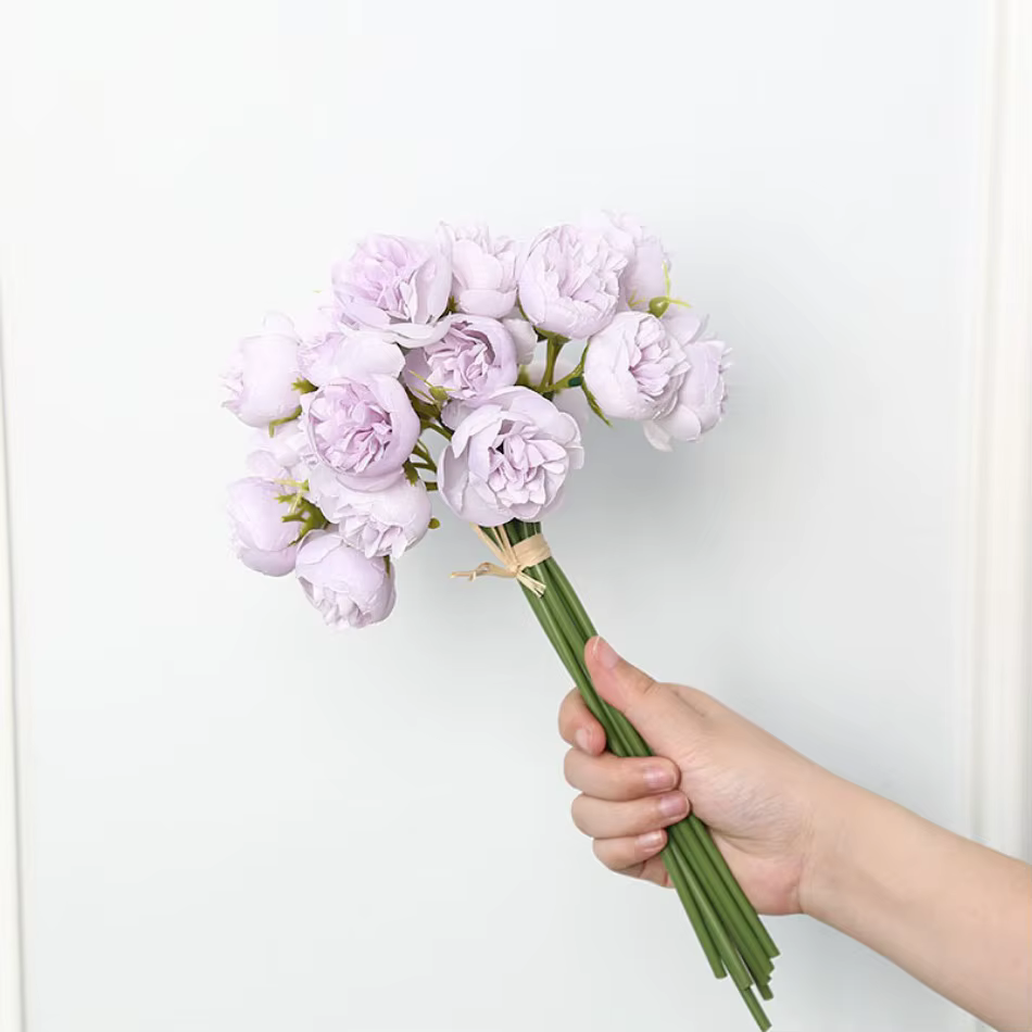 Simulation de fleur, thé