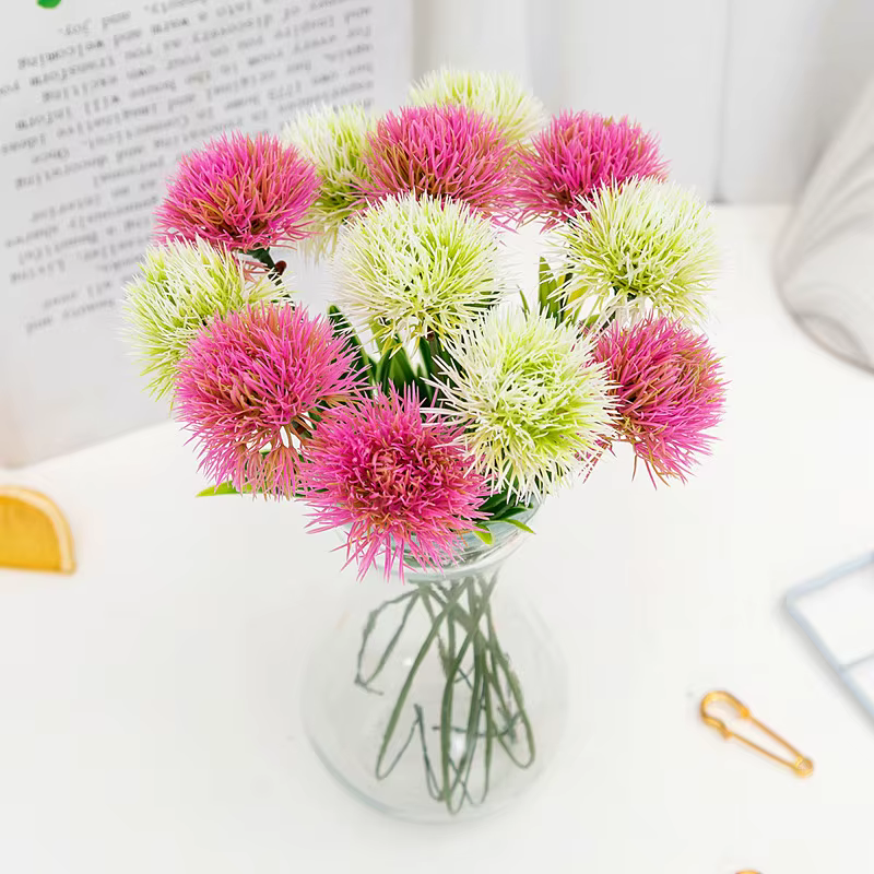 Plantes de pissenlits artificiels pour la maison