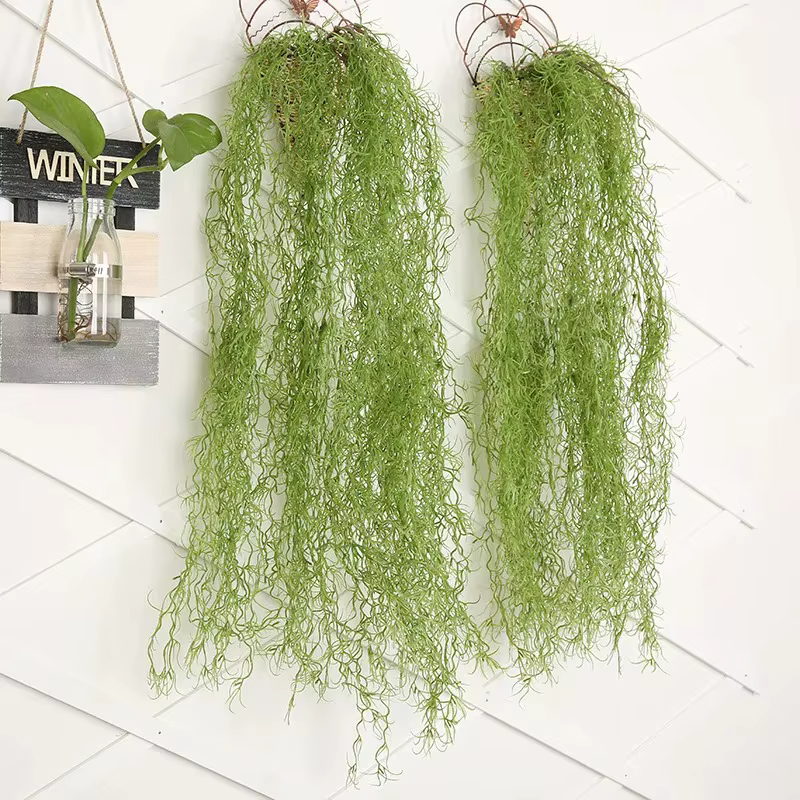 1/3/5 pièces de plantes artificielles vertes en plastique
