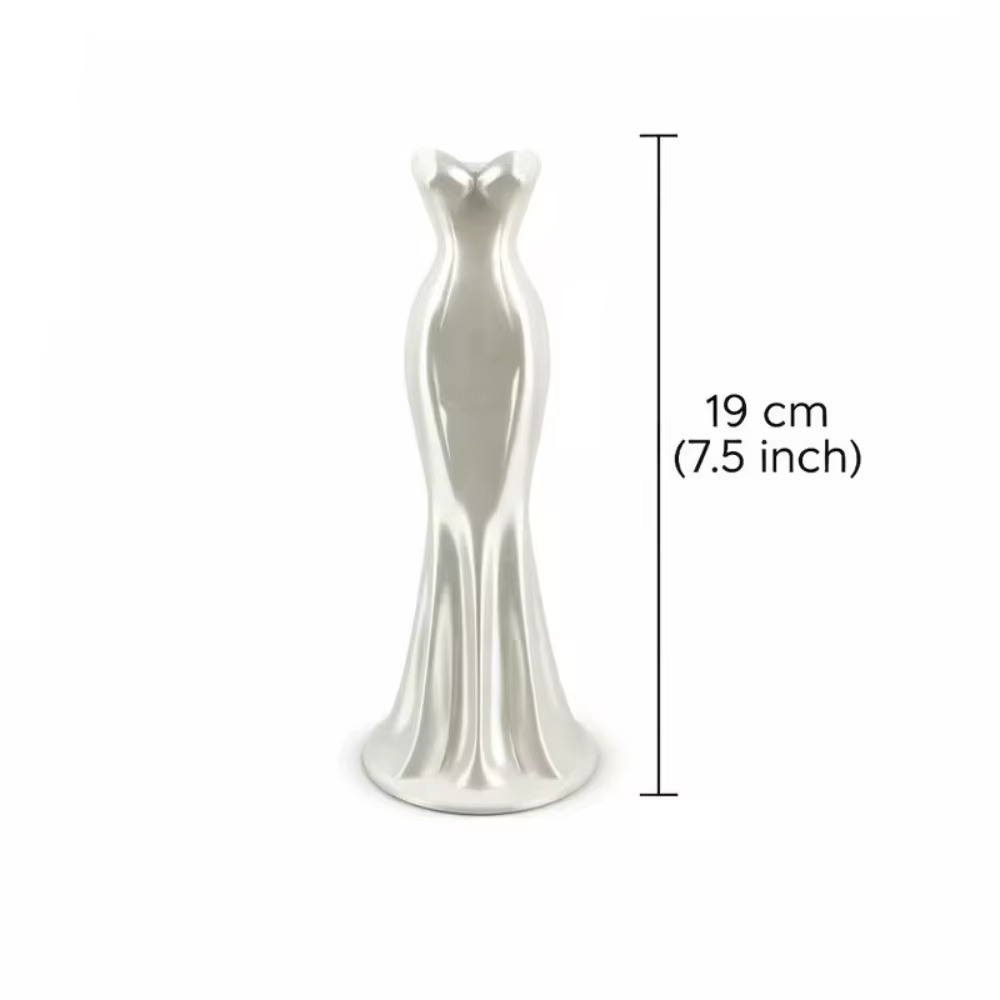 Nouveaux vases à fleurs imprimés en 3D en forme de robe