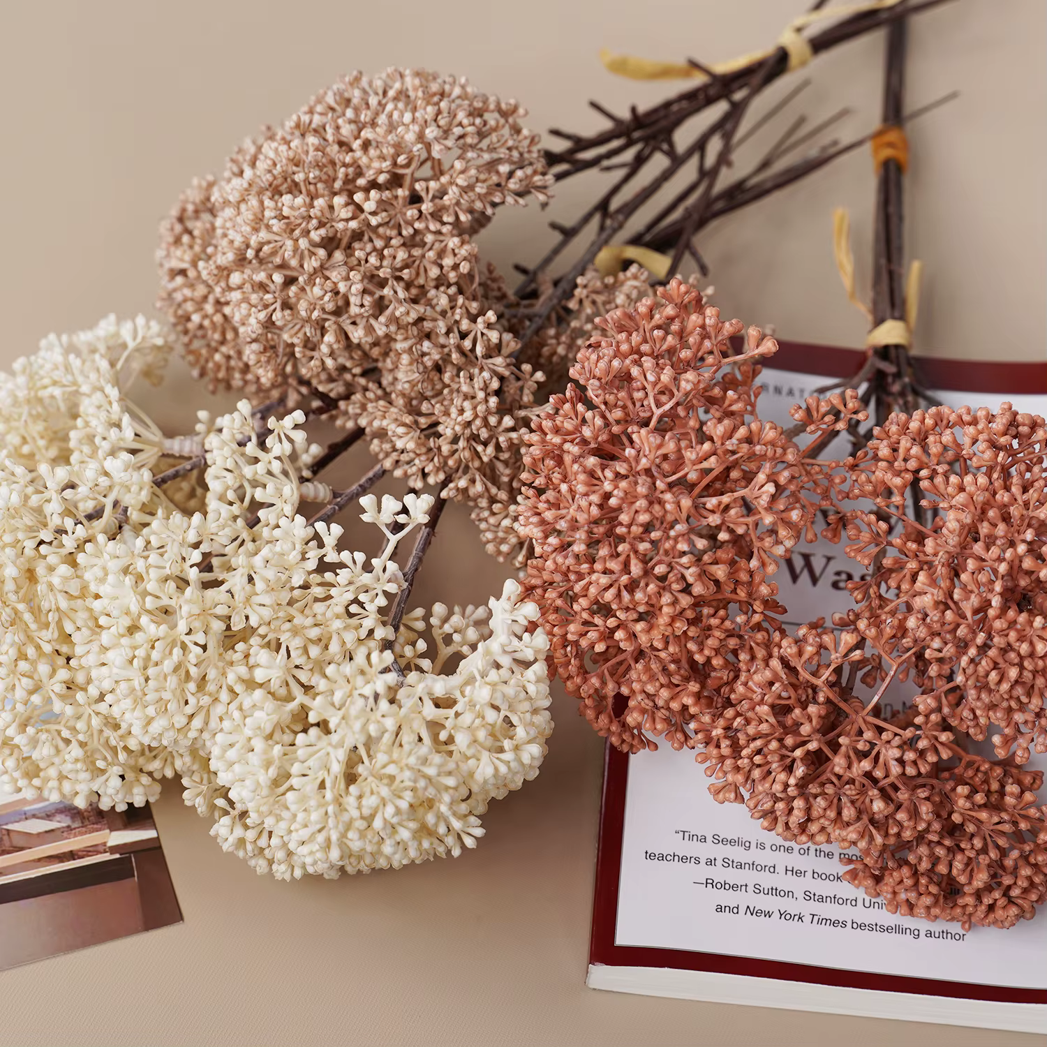 Bouquet de plantes artificielles