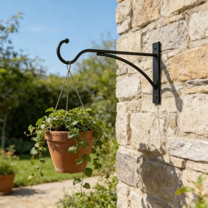 Support plante traditionnel pour usage extérieur