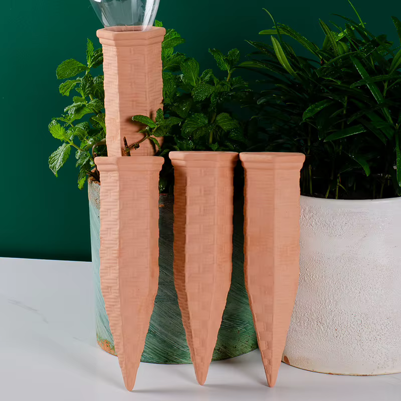 Arrosoirs automatiques en terre cuite pour plantes d'intérieur/extérieur