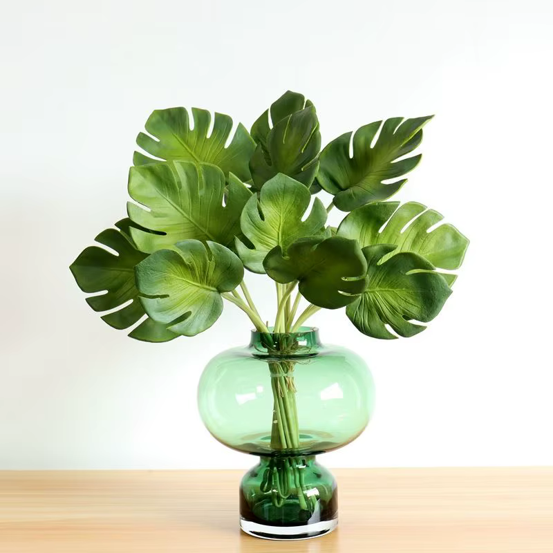 Bouquet de feuilles de palmier en PU