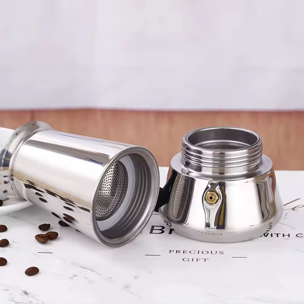 Cafetière électrique en acier inoxydable