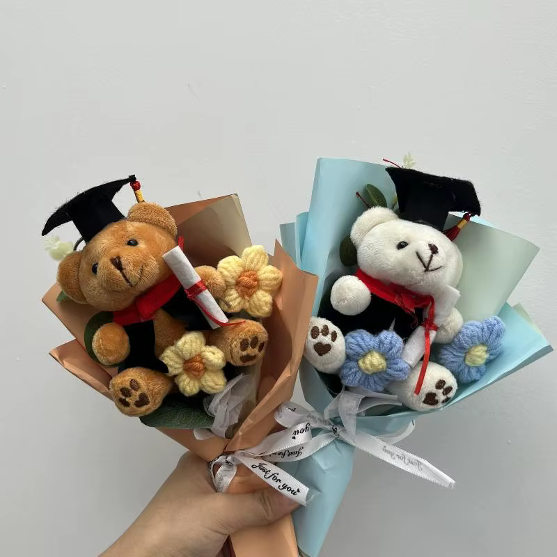 Mini Bouquet de Fleurs Artificielles Dr Bear