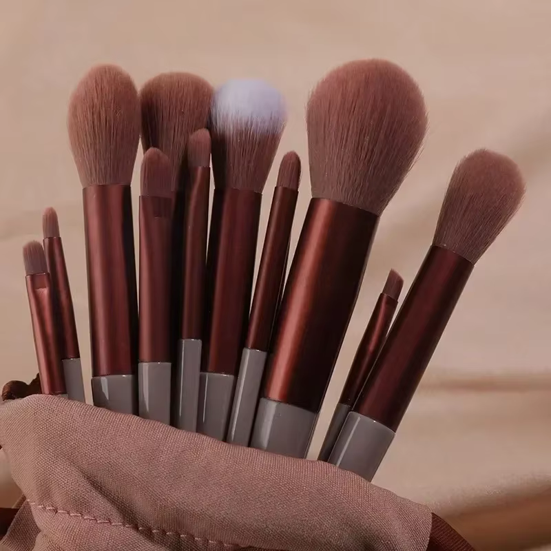 Ensemble de pinceaux de maquillage professionnels, kit d'outils de brosse de maquillage, fard à barrage, eye-liner, cosmétiques, 3 pièces, 13 pièces, 22 pièces