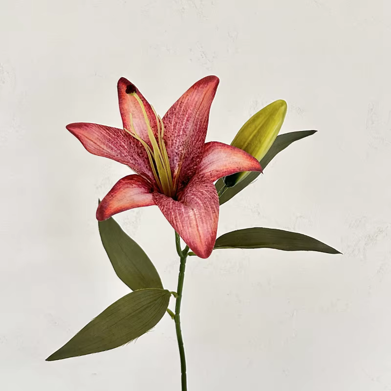 Bouquet de Lys Artificiel de 18cm de Diamètre