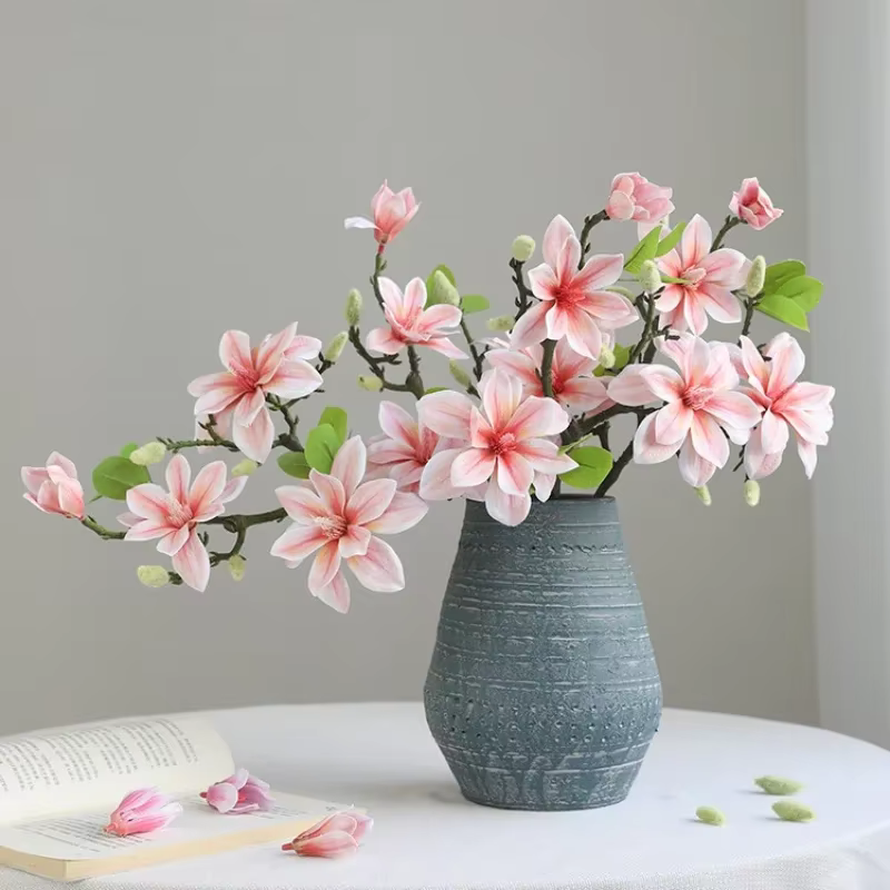Fleur de Magnolia artificielle 56CM