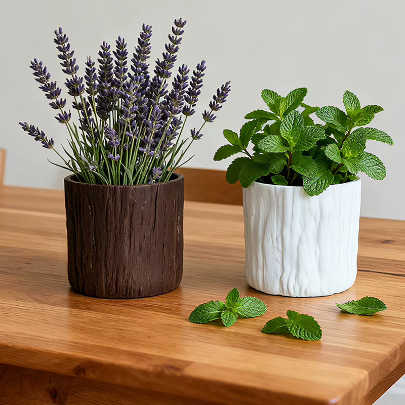 Petites Pots de fleurs pour plantes vertes