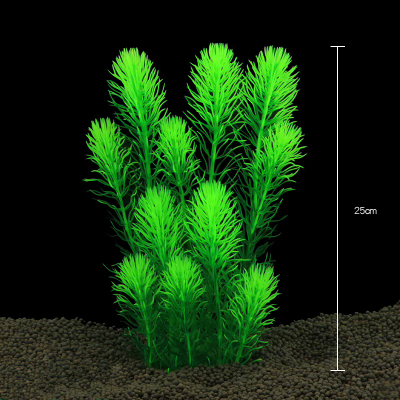 Plantes artificielles de décoration d'aquarium